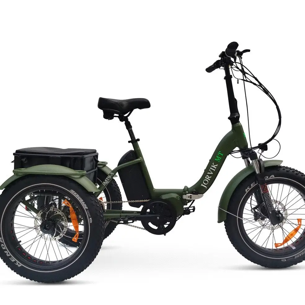 Jorvik Mid Drive Folding Electric Mountain Trike JMT9 (250w) - Image 3
